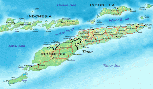 Hartă-Timorul de Est-road_and_physical_map_of_east_timor.jpg