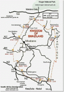 Kort (geografi)-Swaziland-swaziland-maps-1g.jpg