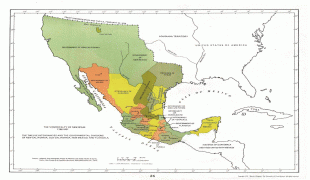 Kaart (kartograafia)-Mehhiko-mexico-map-of_cities.jpg