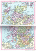 Kaart (kartograafia)-Šotimaa-map-scotland-1935.jpg