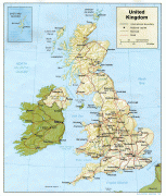 Kaart (kartograafia)-Põhja-Iirimaa-united_kingdom_rel87.jpg