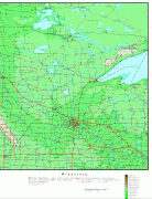 Carte géographique-Minnesota-Minnesota-elevation-map-186.jpg