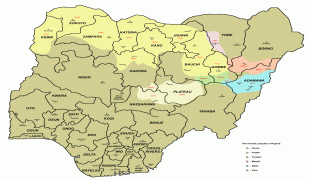 Kaart (cartografie)-Nigeria-1260px-Afro_asiatic_peoples_nigeria.png