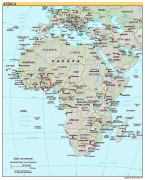 Карта (мапа)-Того-Togomap.jpg