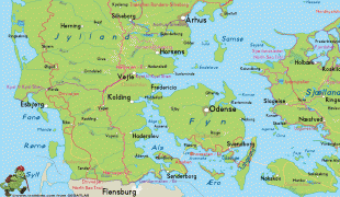 Bản đồ-Đan Mạch-Hiking-Map-Denmark-Jylland-South.gif