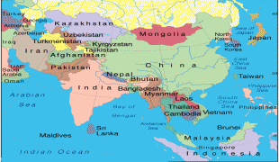 Bản đồ-Châu Á-east-asia-map1.gif