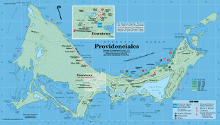 Kort (geografi)-Turks- og Caicosøerne-prmap.gif