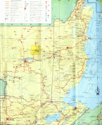 Kaart (cartografie)-Guatemala-large_detailed_road_map_of_Belize_and_Guatemala.jpg