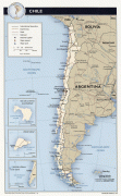 Kaart (cartografie)-Chili-chile-map-1.jpg