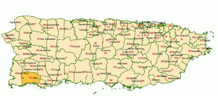 Kaart (kartograafia)-Puerto Rico-large_detailed_administrative_map_of_Puerto_Rico.jpg