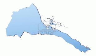 Kaart (cartografie)-Eritrea-2470161-eritrea-map-filled-with-light-blue-gradient-high-resolution-mercator-projection.jpg