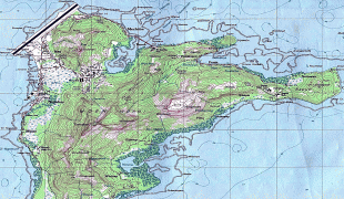 Карта (мапа)-Савезне Државе Микронезије-Weno-Moen-island-Map.jpg