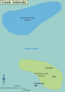 Карта (мапа)-Кукова Острва-Cook_islands_map.png