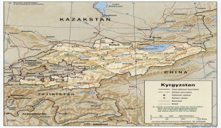 Карта (мапа)-Киргистан-1034px-Kyrgyzstan_1996_CIA_map.jpg