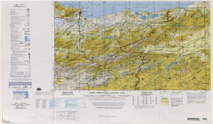 Географічна карта-Алжир-Extrem_north_east_algeria_topographic_map.jpg