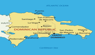 Térkép-Dominikai Köztársaság-16255926-dominican-republic--vector-map.jpg