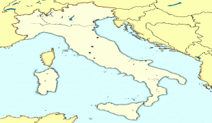 Kaart (cartografie)-Italië-Italy_map_modern.png