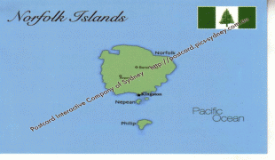 Kort (geografi)-Norfolk Island-NorfolkIslandMap.jpg
