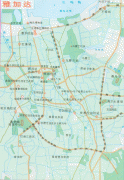 Kaart (kartograafia)-Jakarta-Jakarta_map.jpg