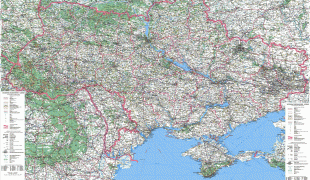 Térkép-Ukrán Szovjet Szocialista Köztársaság-detailed_map_of_Ukraine.jpg