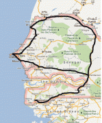 Karte (Kartografie)-Senegal-senegal-map-roadmap.jpg