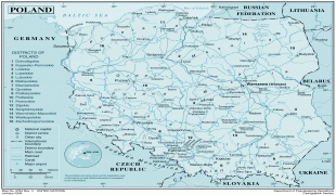 Kaart (kartograafia)-Poola-large_detailed_political_map_of_poland.jpg