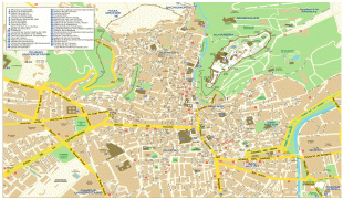 Mapa-Grenada (miasto w Hiszpanii)-Granada-map.png
