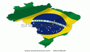 Bản đồ-Brazil-stock-photo-brazil-map-on-a-waving-flag-96219818.jpg