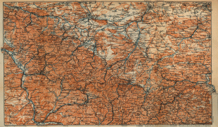 Bản đồ-Thüringen-Thuringian-Forest-1910.jpg