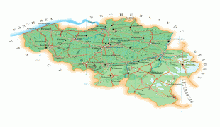 Bản đồ-Bỉ-Physical-map-of-Belgium.jpg