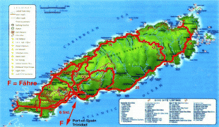 Kaart (cartografie)-Trinidad en Tobago-tt-tob_map3.jpg