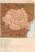 Kaart (kartograafia)-Rumeenia-Mapa-Politico-de-Rumania-4665.jpg