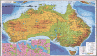 Karte (Kartografie)-Australien-large_detailed_topographical_map_of_australia_with_all_roads_and_cities_in_russian_for_free.jpg