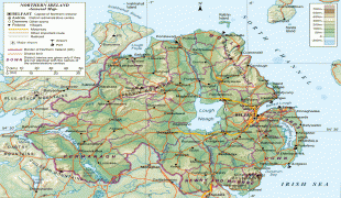 Kaart (kartograafia)-Põhja-Iirimaa-Northern-Ireland-General-Map.png