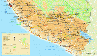 Kort (geografi)-Peru-Southern-Peru-Map.jpg