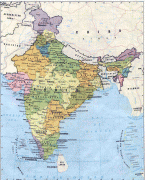 Kaart (kartograafia)-India-india-map.jpg