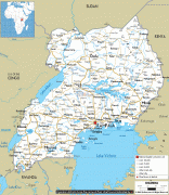 Ģeogrāfiskā karte-Uganda-Uganda-road-map.gif