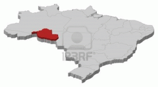 Bản đồ-Rondônia-11345961-political-map-of-brazil-with-the-several-states-where-rondonia-is-highlighted.jpg