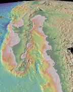 Bản đồ-Baja California-Gulf-of-California-topograpuy-Map.jpg