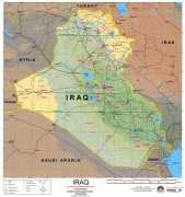 Kaart (kartograafia)-Mesopotaamia-iraq_planning_print_2003.jpg
