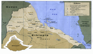 Kaart (kartograafia)-Eritrea-eritrea_pol86.jpg