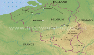 Bản đồ-Bỉ-belgium-map-physical.jpg