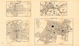 Bản đồ-Guanajuato-13843-Ciudades-del-Interior-Durango-Guadalajara-Guanajuato-Mexico-DF-1919.jpg