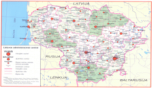Bản đồ-Cộng hòa Xã hội chủ nghĩa Xô viết Litva-zem50.gif