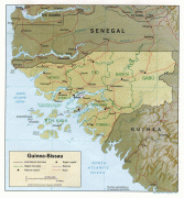Kaart (kartograafia)-Guinea-Bissau-guinea_bissau_rel93.jpg