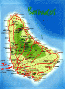 Географічна карта-Барбадос-bb_map5.jpg