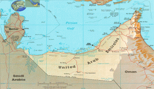 Kaart (cartografie)-Verenigde Arabische Emiraten-arab-emirates.jpg