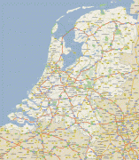 Географічна карта-Нідерланди-netherlands.jpg