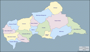 Kort (geografi)-Centralafrikanske Republik-centrafrique69.gif