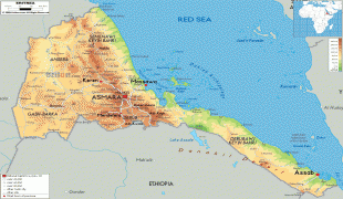Bản đồ-Ê-ri-tơ-rê-a-Eritrea-physical-map.gif